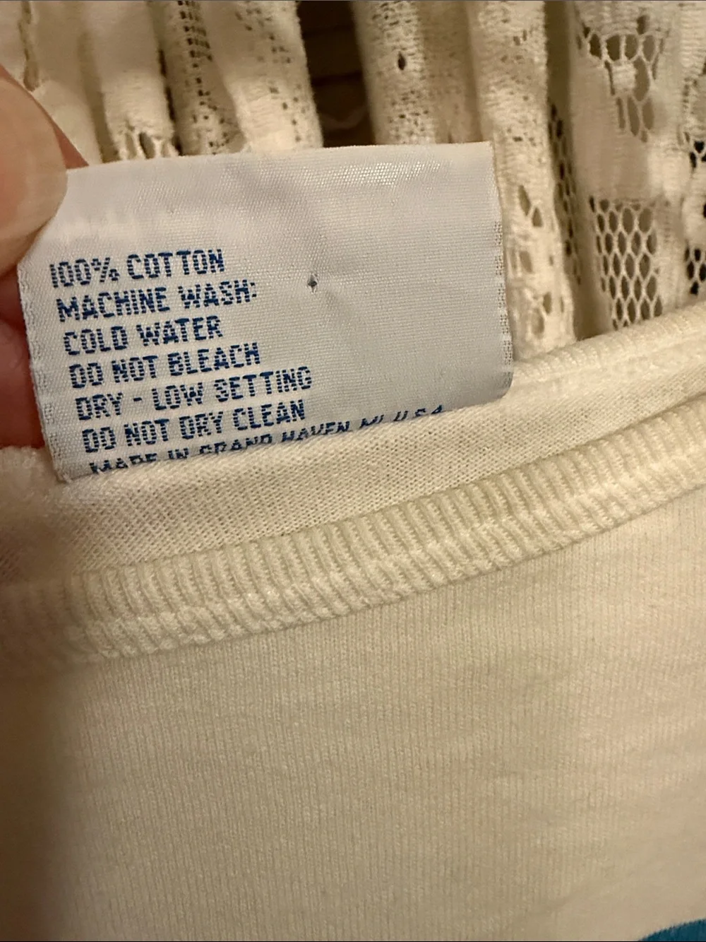 Vintage cotton sleep shirt